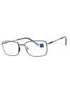 Zeiss Stylish Rectangular Eyeglasses For Men In Green