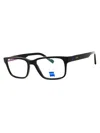 Zeiss Stylish Rectangular Eyeglasses For Men In Black