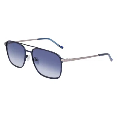 Zeiss Titanium Men's Sunglasses In Blue
