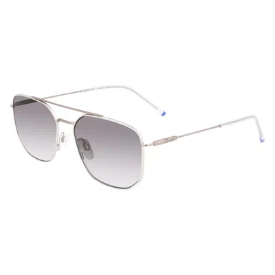 Zeiss Titanium Men's Sunglasses In Silver