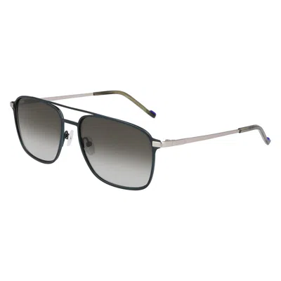 Zeiss Titanium Men's Sunglasses In Black