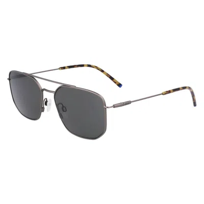 Zeiss Titanium Men's Sunglasses In Gray