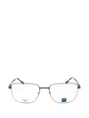 Zeiss Titanium Rectangle-frame Glasses In Silver