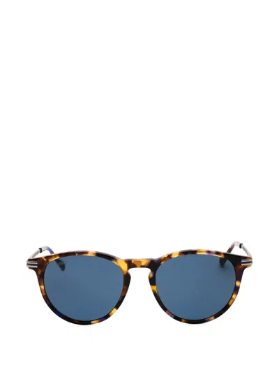 Zeiss Tortoiseshell-effect Round-frame Sunglasses In Multi