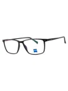 Zeiss Zs20008 Modern Rectangular Eyeglasses For Men In Orange