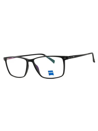Zeiss Zs20008 Modern Rectangular Eyeglasses For Men In Orange