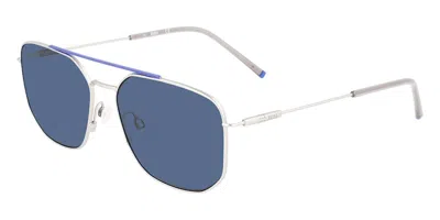 Zeiss Zs22106s 045 Men's Sunglasses Silver Size 56