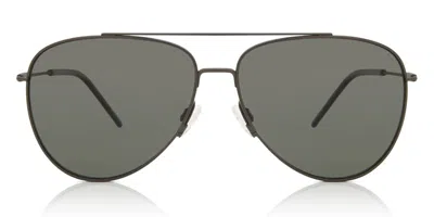 Zeiss Zs22107sp 071 Men's Sunglasses Gunmetal Size 59 In Gray