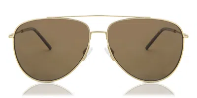 Zeiss Zs22107sp 717 Men's Sunglasses Gold Size 59