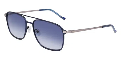 Zeiss Zs22116s 072 Men's Sunglasses Blue Size 57