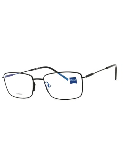 Zeiss Zs2213 Eyeglasses In Satin Gunmetal/clear Demo Lens