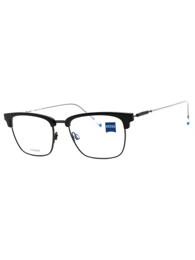 Zeiss Zs223 Eyeglasses In Black/clear Demo Lens