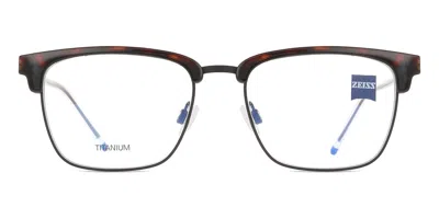 Zeiss Zs22300 Men's Glasses, Tortoiseshell, Size 53 In Brown