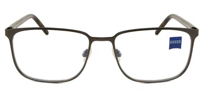 Zeiss Zs22400 Men's Glasses, Gunmetal, Size 56 In Gray
