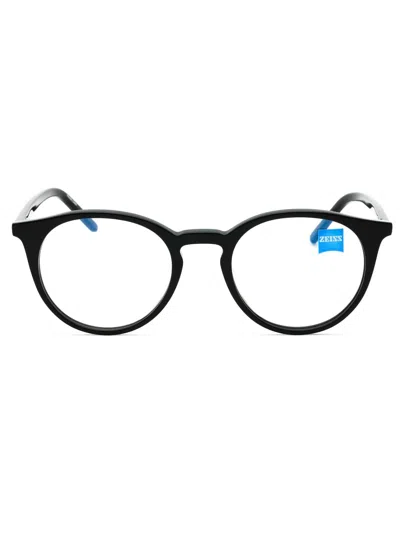 Zeiss Zs22501 Eyeglasses In Black/clear Demo Lens