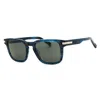 Zeiss Rectangle-frame Sunglasses In Blue