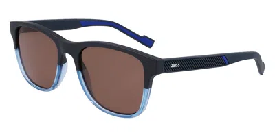 Zeiss Zs22521slp 401 Men's Sunglasses Blue Size 54