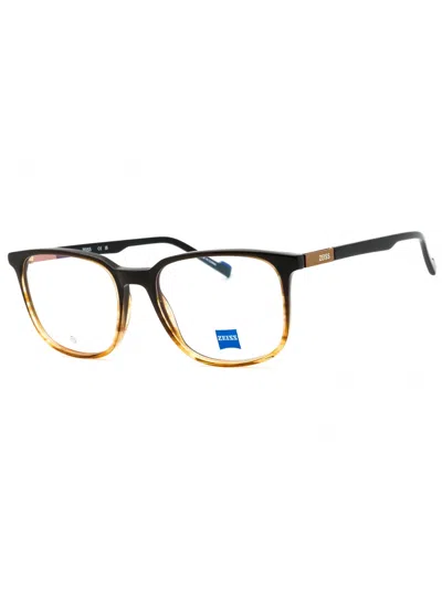 Zeiss Zs22524 Eyeglasses In 217 - Brown/caramel Horn