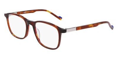 Zeiss Zs22525 Men's Glasses, Tortoiseshell, Size 52 In Brown