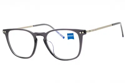 Zeiss Zs22701 Rectangular Acetate Eyeglasses In Navy