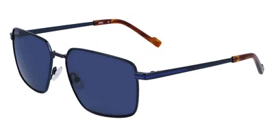 Zeiss Zs23124s 403 Men's Sunglasses Blue Size 57