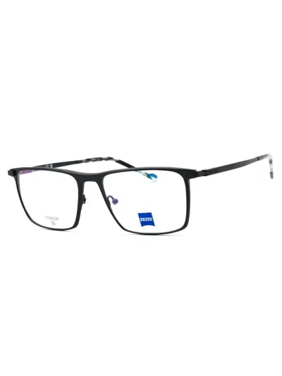 Zeiss Zs2314 Rectangular Eyeglasses For Men In Black