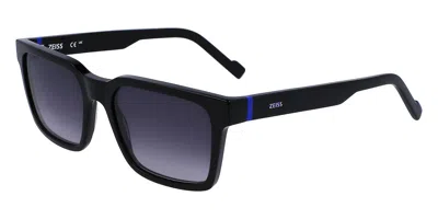 Zeiss Zs23527s 001 Men's Sunglasses Black Size 55