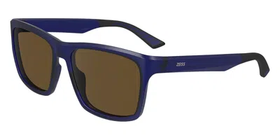 Zeiss Zs23529s 401 Men's Sunglasses Blue Size 57