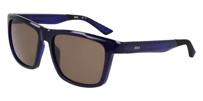 Zeiss Zs23529slp 432 Men's Sunglasses Blue Size 57