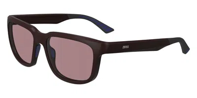 Zeiss Zs23530s 201 Men's Sunglasses Brown Size 55