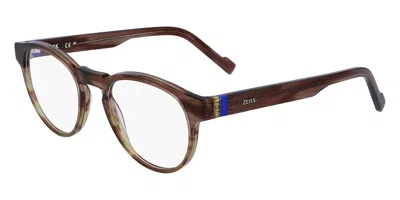 Zeiss Zs23535 Men's Glasses, Brown, Size 50