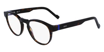 Zeiss Zs23535 Men's Glasses, Tortoiseshell, Size 50 In Brown