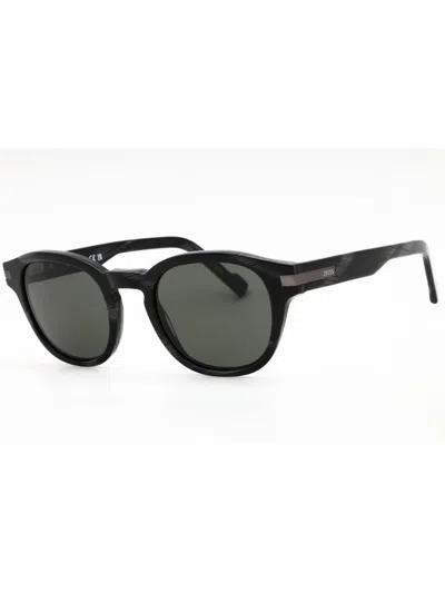 Zeiss Zs23536s Sunglasses In 462 - Blue Horn/blue