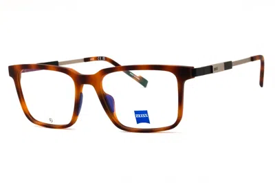 Zeiss Zs23718 Rectangular Tortoiseshell Eyeglasses