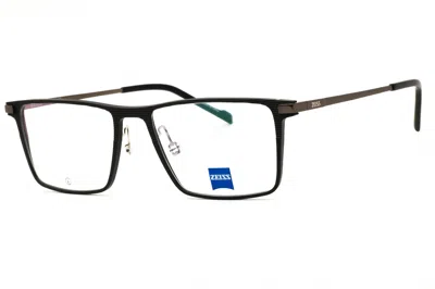 Zeiss Zs24144 Rectangular Metal Eyeglasses In Brown