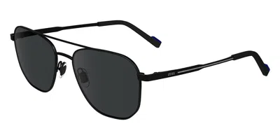 Zeiss Zs24149s 002 Men's Sunglasses Black Size 56