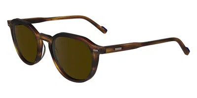 Zeiss Zs24543s 237 Men's Sunglasses Brown Size 50