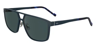 Zeiss Zs24547sp 401 Men's Sunglasses  Size 59 In Blue