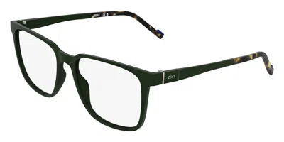 Zeiss Zs25562pmag-set With Clip-on 301 Men's Glasses  Size 56 - Free Lenses - Blue Light Block Available In Green