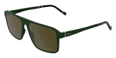 Zeiss Zs25564s 300 Occhiali Da Sole Verdi Per Uomo In Green