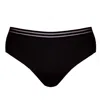 Zelf Intimates Women's Aura Soft Black Panty Recycled In Black