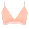 Zelf Intimates Women's Aura Soft Peach Bralette In Orange