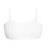 Zelf Intimates Women's Moonlight White Top Bra Recycled In White