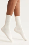 Zella 3-pack Crew Socks In White