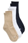 Zella 3-pack Crew Socks In Multi