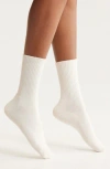 Zella 3-pack Crew Socks In Gray