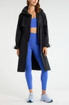 Zella 3-in-1 Trench Coat In Black