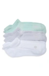 Zella 3-pack Tab Ankle Socks In Blue