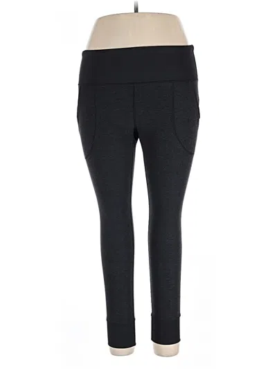 Pre-owned Zella Active Pants In Black