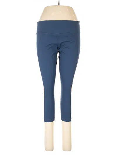 Pre-owned Zella Active Pants In Blue